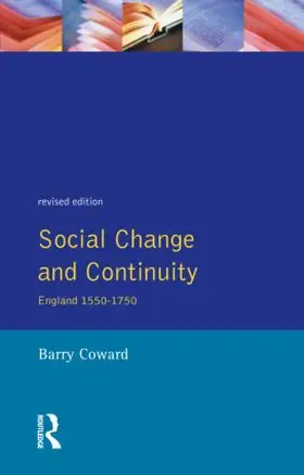 Coward |  Social Change and Continuity | Buch |  Sack Fachmedien