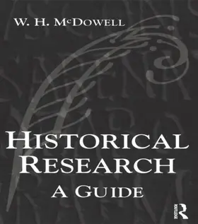 Mcdowell |  Historical Research | Buch |  Sack Fachmedien