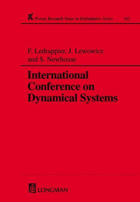 Ledrappier / Newhouse / Lewowicz |  International Conference On Dynamical Systems | Buch |  Sack Fachmedien