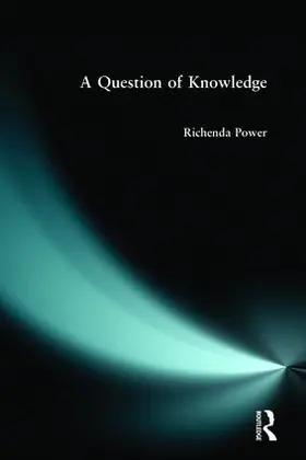 Power |  A Question of Knowledge | Buch |  Sack Fachmedien