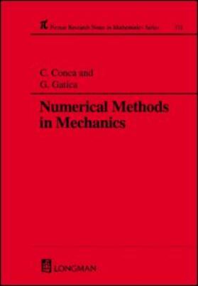 Conca / Gatica |  Numerical Methods in Mechanics | Buch |  Sack Fachmedien