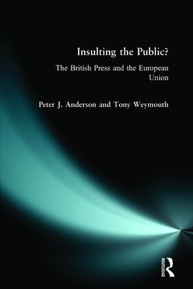 Anderson / Weymouth |  Insulting the Public? | Buch |  Sack Fachmedien