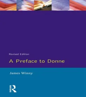 Winny |  A Preface to Donne | Buch |  Sack Fachmedien