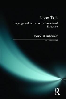 Thornborrow |  Power Talk | Buch |  Sack Fachmedien