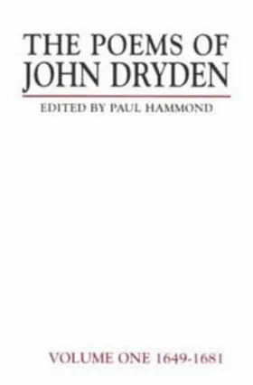 Hammond / Dryden |  The Poems of John Dryden: Volume One | Buch |  Sack Fachmedien