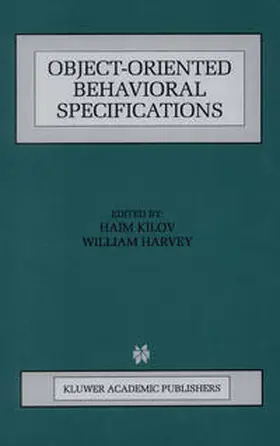 Kilov / Harvey | Object-Oriented Behavioral Specifications | E-Book | sack.de