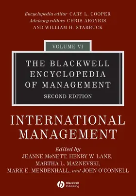 McNett / Lane / Maznevski |  The Blackwell Encyclopedia of Management, International Management | Buch |  Sack Fachmedien