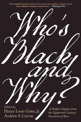 Gates / Curran |  Who's Black and Why? | Buch |  Sack Fachmedien