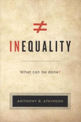 Atkinson |  Inequality | Buch |  Sack Fachmedien