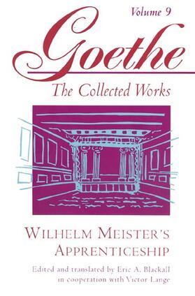 Goethe / Blackall |  Goethe, Volume 9 | Buch |  Sack Fachmedien