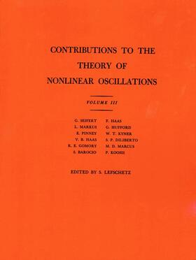 Lefschetz |  Contributions to the Theory of Nonlinear Oscillations | Buch |  Sack Fachmedien