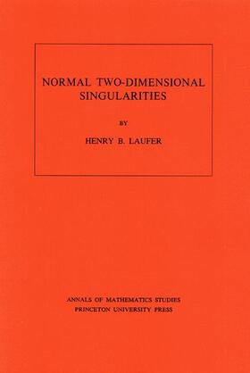 Laufer |  Normal Two-Dimensional Singularities | Buch |  Sack Fachmedien