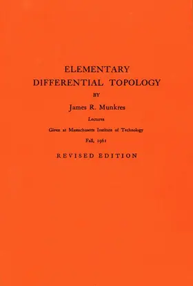 Munkres |  Elementary Differential Topology | Buch |  Sack Fachmedien