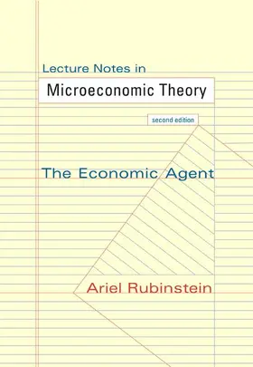 Rubinstein |  Lecture Notes in Microeconomic Theory | Buch |  Sack Fachmedien