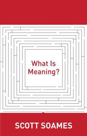 Soames |  What Is Meaning? | Buch |  Sack Fachmedien