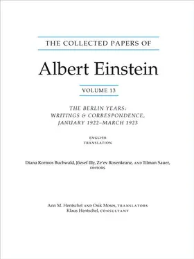 Einstein / Buchwald / Illy |  The Collected Papers of Albert Einstein, Volume 13 | Buch |  Sack Fachmedien