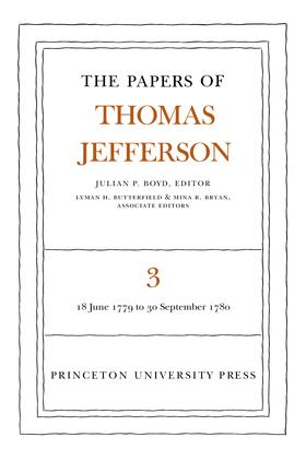 Jefferson / Boyd |  The Papers of Thomas Jefferson, Volume 3 | eBook | Sack Fachmedien