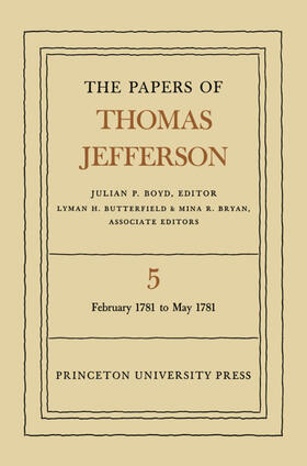 Jefferson / Boyd |  The Papers of Thomas Jefferson, Volume 5 | eBook | Sack Fachmedien