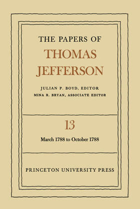 Jefferson / Boyd |  The Papers of Thomas Jefferson, Volume 13 | eBook | Sack Fachmedien