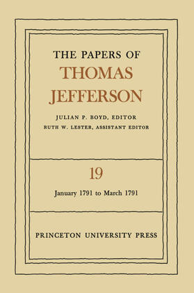 Jefferson / Boyd |  The Papers of Thomas Jefferson, Volume 19 | eBook | Sack Fachmedien
