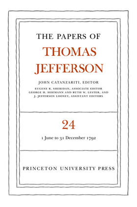 Jefferson / Catanzariti |  The Papers of Thomas Jefferson, Volume 24 | eBook | Sack Fachmedien