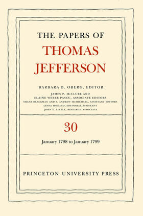 Jefferson / Oberg |  The Papers of Thomas Jefferson, Volume 30 | eBook | Sack Fachmedien