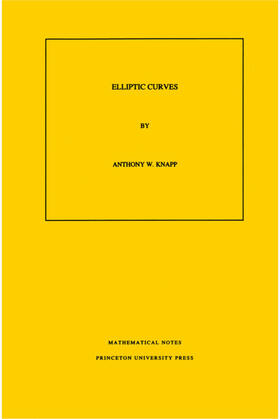 Knapp |  Elliptic Curves. (MN-40), Volume 40 | eBook | Sack Fachmedien