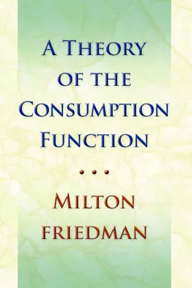 Friedman |  Theory of the Consumption Function | eBook | Sack Fachmedien