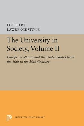 Stone |  The University in Society, Volume II | eBook | Sack Fachmedien