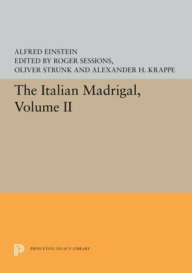 Einstein |  The Italian Madrigal | eBook | Sack Fachmedien