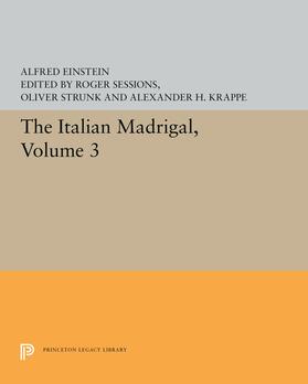 Einstein |  The Italian Madrigal | eBook | Sack Fachmedien
