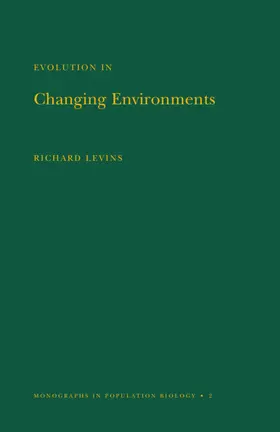 Levins |  Evolution in Changing Environments | eBook | Sack Fachmedien