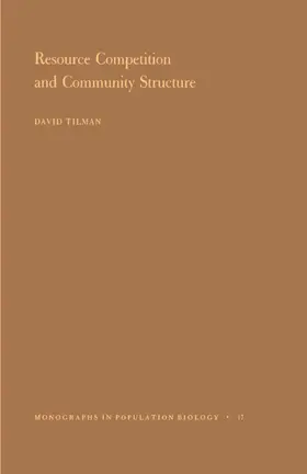 Tilman |  Resource Competition and Community Structure | eBook | Sack Fachmedien