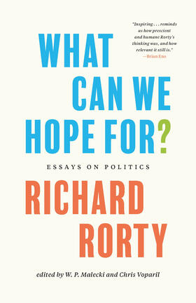 Rorty / Voparil / Malecki |  What Can We Hope For? | eBook | Sack Fachmedien