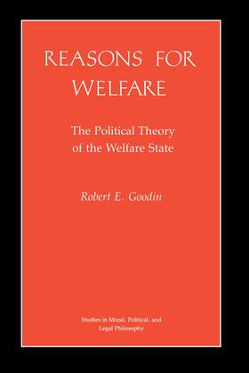 Goodin |  Reasons for Welfare | eBook | Sack Fachmedien