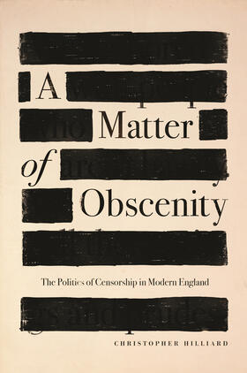 Hilliard |  A Matter of Obscenity | eBook | Sack Fachmedien