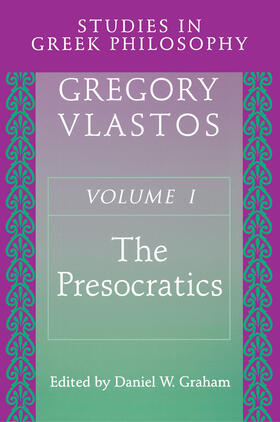 Vlastos / Graham |  Studies in Greek Philosophy, Volume I | eBook | Sack Fachmedien