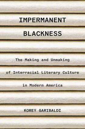 Garibaldi |  Impermanent Blackness | eBook | Sack Fachmedien