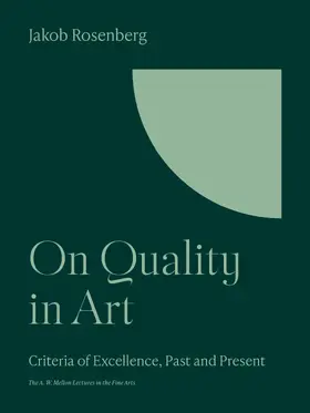 Rosenberg |  On Quality in Art | eBook | Sack Fachmedien