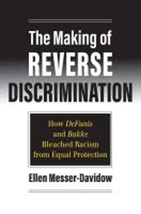  The Making of Reverse Discrimination | Buch |  Sack Fachmedien