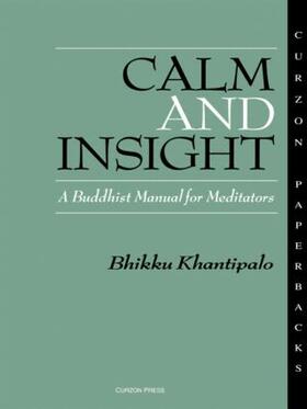 Khantipalo |  Calm and Insight | Buch |  Sack Fachmedien