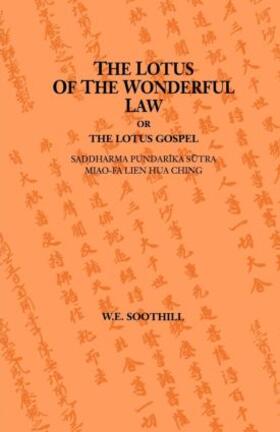 Soothill |  Lotus Of The Wonderful Law | Buch |  Sack Fachmedien