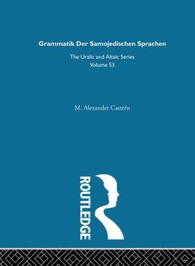 Castren |  Grammatik der Samojedischen Sprachen | Buch |  Sack Fachmedien