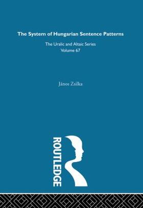 Zsilka |  The System of Hungarian Sentence Patterns | Buch |  Sack Fachmedien