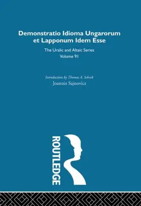 Sajnovics |  Demonstratio | Buch |  Sack Fachmedien