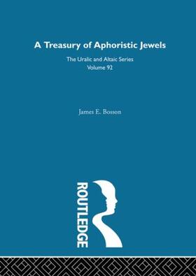 Bosson |  A Treasury of Aphoristic Jewels | Buch |  Sack Fachmedien