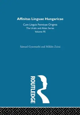 Gyarmathi |  Affinitas Linguae Hungaricae Cum Linguis Fennicae Originis | Buch |  Sack Fachmedien