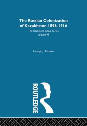 Demko |  The Russian Colonization of Kazakhstan | Buch |  Sack Fachmedien