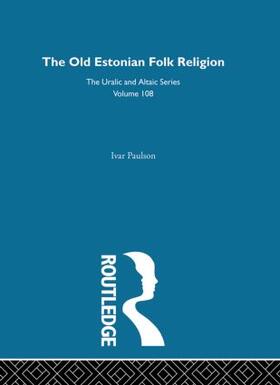 Paulson |  The Old Estonian Folk Religion | Buch |  Sack Fachmedien