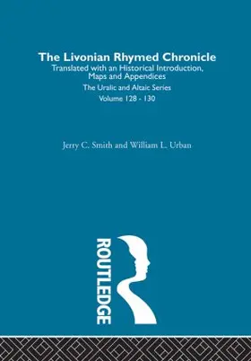 Smith / Urban |  The Livonian Rhymed Chronicle | Buch |  Sack Fachmedien